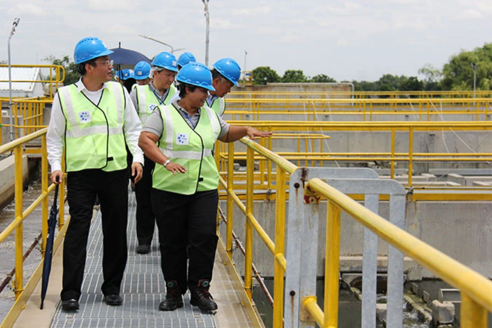 TTW ต้อนรับ Mitsui ผู้ถือหุ้นใหญ่ เยี่ยมชมโรงผลิตน้ำฯ บางเลน