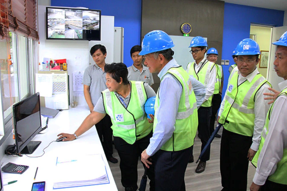 TTW ต้อนรับ Mitsui ผู้ถือหุ้นใหญ่ เยี่ยมชมโรงผลิตน้ำฯ บางเลน
