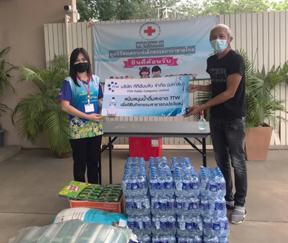 TTW share the kindness, donate necessary supplies and medical equipment. to the nursing home for children and the elderly in the service area