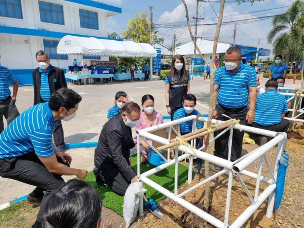TTW เข้าร่วมจัดพิธี เปิด โครงการ “130 ปี กระทรวงมหาดไทย กปภ. อาสาดูแลประปาเพื่อปวงชน” ร่วมกับ การประปาส่วนภูมิภาค สาขาสมุทรสาคร