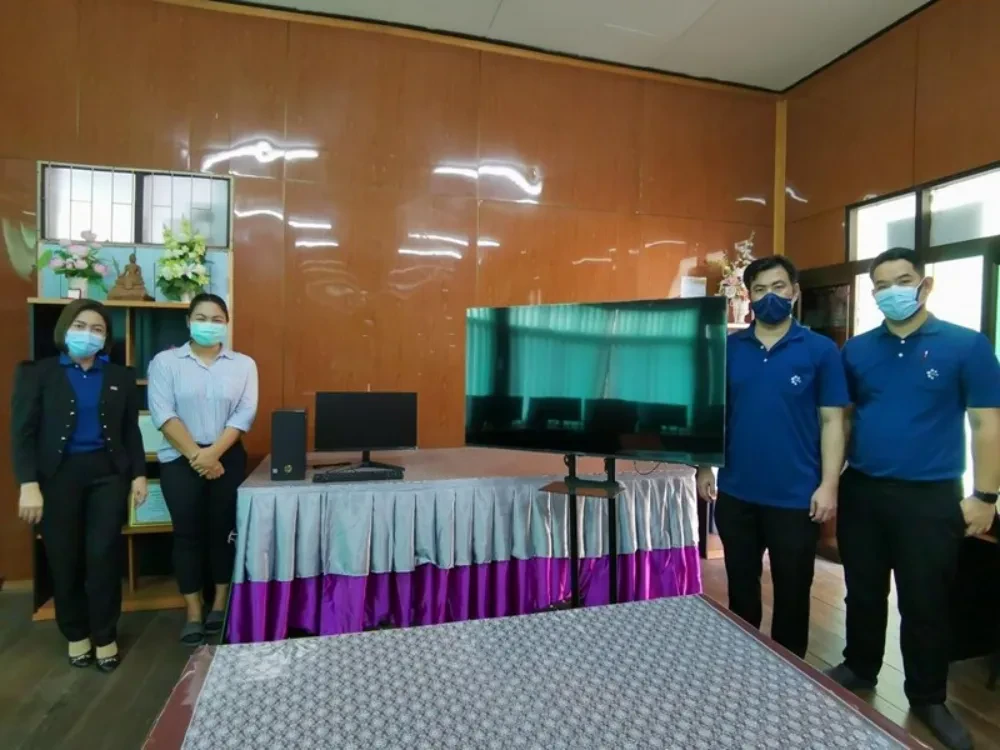 TTW ร่วมสนับสนุนโครงการปรับปรุงสถานที่และมอบอุปกรณ์การเรียนการสอนให้กับ โรงเรียนวัดสองพี่น้อง จังหวัดปทุมธานี