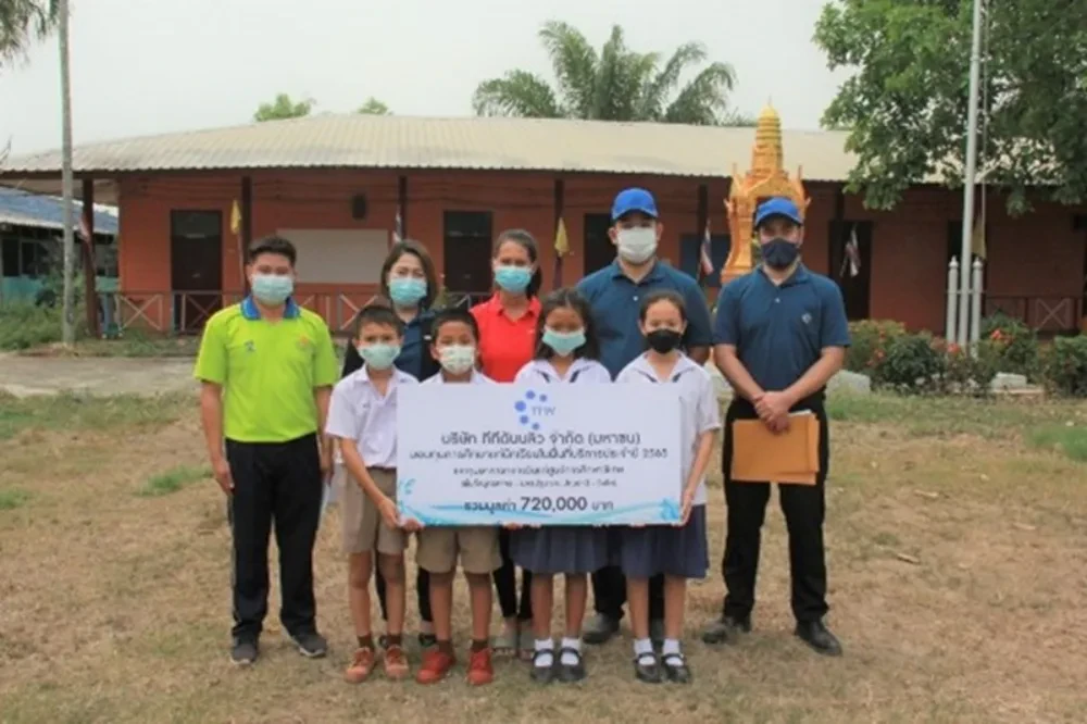 TTW visited the area to award scholarships in “Scholarship program for students in service areas and lunch scholarships for special education centers” for the year 2022