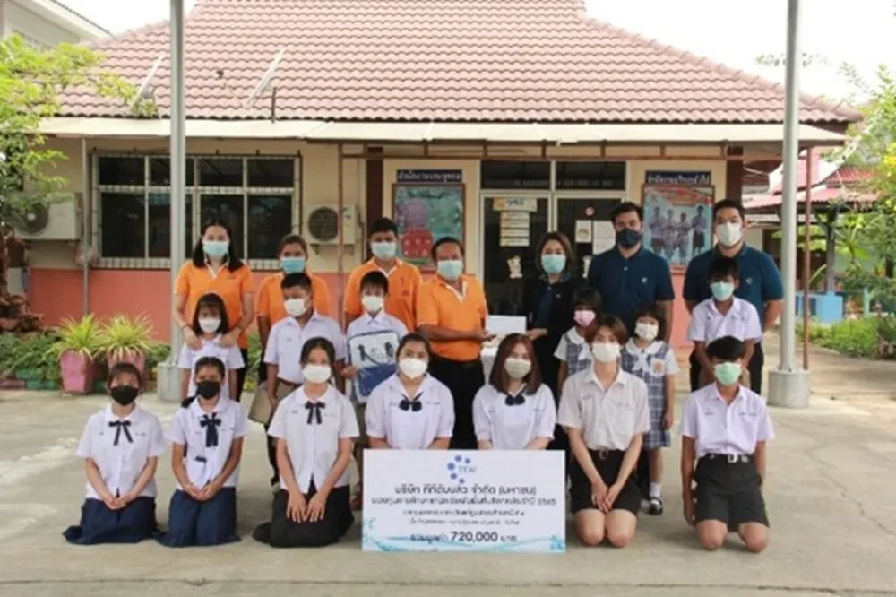 TTW visited the area to award scholarships in “Scholarship program for students in service areas and lunch scholarships for special education centers” for the year 2022