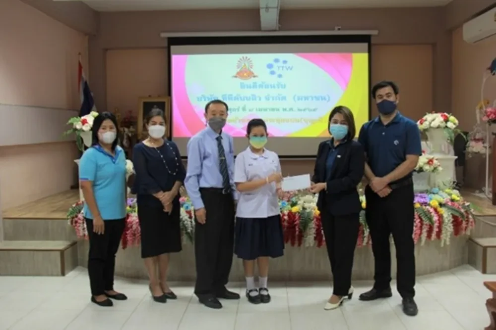 TTW visited the area to award scholarships in “Scholarship program for students in service areas and lunch scholarships for special education centers” for the year 2022