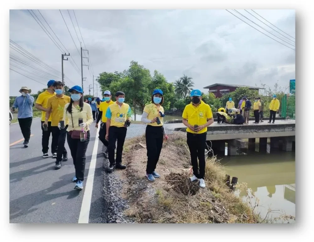 TTW and Bang Rakam Subdistrict Administrative Organization join the activity "Unite Thai to plant trees for the land, and carry on to 100 million trees"