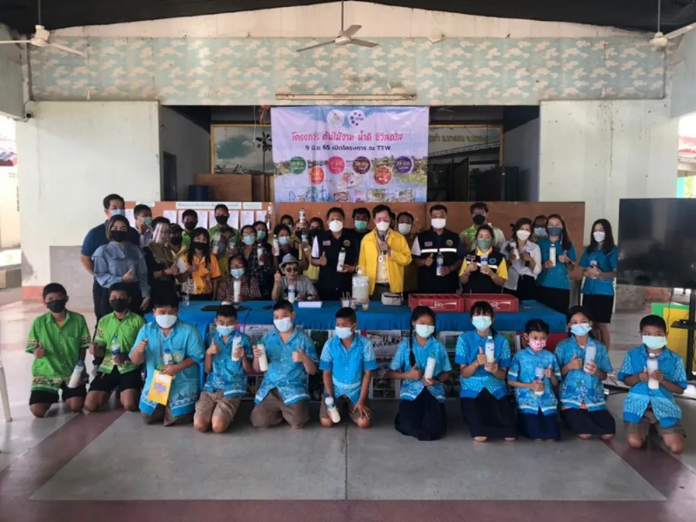 TTW supports training for the project "Beautiful Trees, Good Water, Bright Lives" of the We Love Tha Chin River Club, Nakhon Pathom