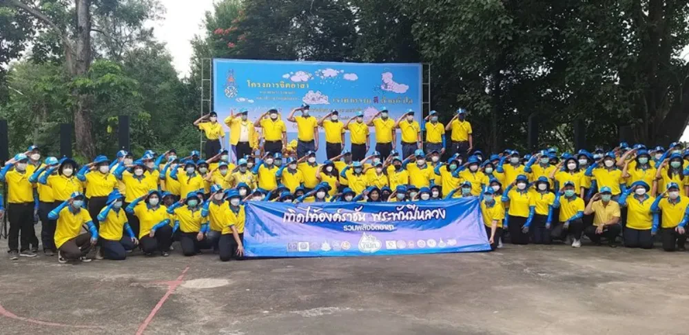 TTW joined the activity "PWA Volunteer Uniting Project to honor His Majesty King Bhumibol Adulyadej, do good deeds and restore water resources of the community" together with the Provincial