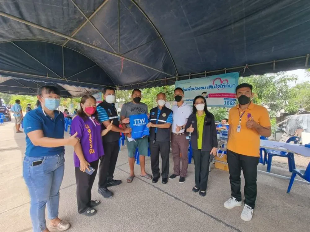 TTW ร่วมกับการประปาส่วนภูมิภาคเขต 3 และเทศบาลไร่ขิง จัดงานส่งมอบ-รับมอบ การรับโอนระบบประปาเทศบาลเมืองไร่ขิง เน้นส่งเสริมให้ประชาชนมีน้ำสะอาดไว้อุปโภคบริโภคอย่างทั่วถึงในเขตชุมชนเมืองและชนบท