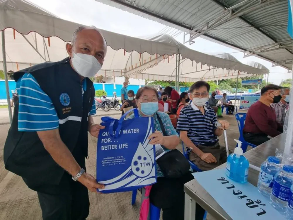 TTW ร่วมกับการประปาส่วนภูมิภาคเขต 3 และเทศบาลไร่ขิง จัดงานส่งมอบ-รับมอบ การรับโอนระบบประปาเทศบาลเมืองไร่ขิง เน้นส่งเสริมให้ประชาชนมีน้ำสะอาดไว้อุปโภคบริโภคอย่างทั่วถึงในเขตชุมชนเมืองและชนบท