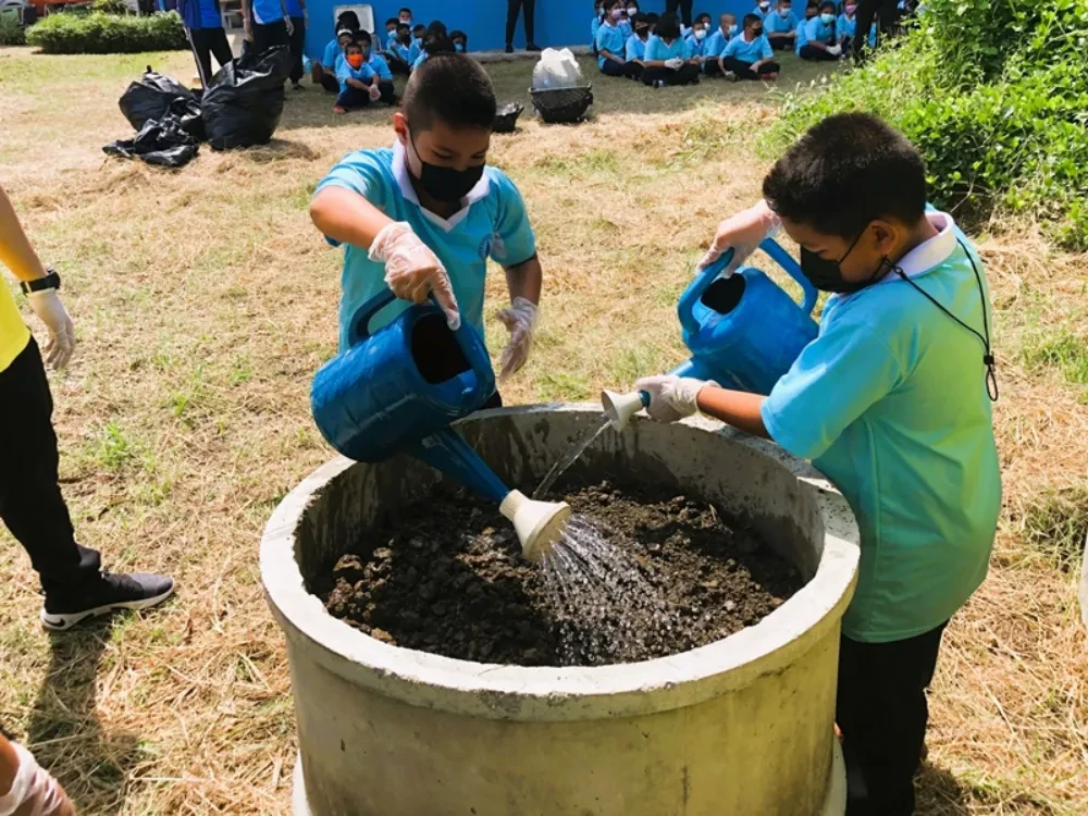 TTW organized a training program on “Compost, Save the Earth, Save the Environment” to promote waste separation and composting of food waste