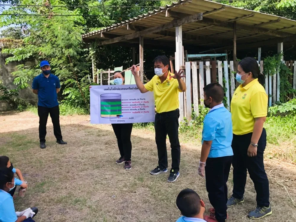 TTW organized a training program on “Compost, Save the Earth, Save the Environment” to promote waste separation and composting of food waste