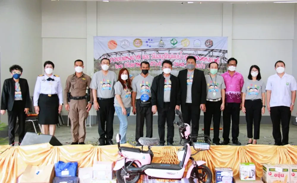 TTW joins the We Love Tha Chin River Club, Nakhon Pathom Province. Organize activities on National Youth Day and National River Conservation Day 2022 to encourage the new generation to pay at