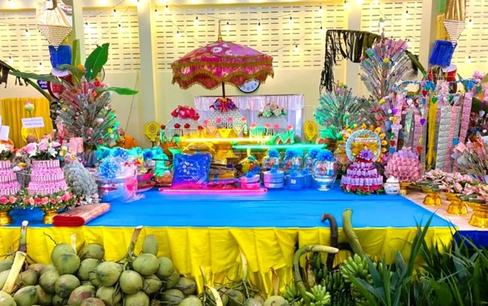 TTW Public Company Limited organized the Kathin unity ceremony for the year 2022 at Kanlayanee Songtham Temple. Nakhon Pathom Province