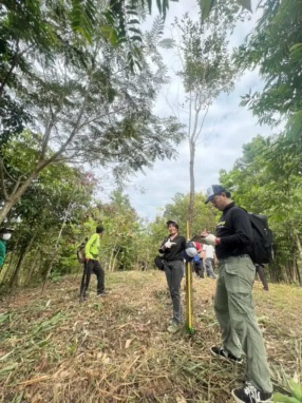 TTW ร่วมกับ ชมรมเรารักแม่น้ำท่าจีน จังหวัดนครปฐม ลงพื้นที่ตรวจติดตามผลป่าที่ปลูก ​ โครงการ “1 ล้านกล้า สร้างป่าต้นน้ำ” ประจำปี 2565 ณ อุทยานแห่งชาติทองผาภูมิ