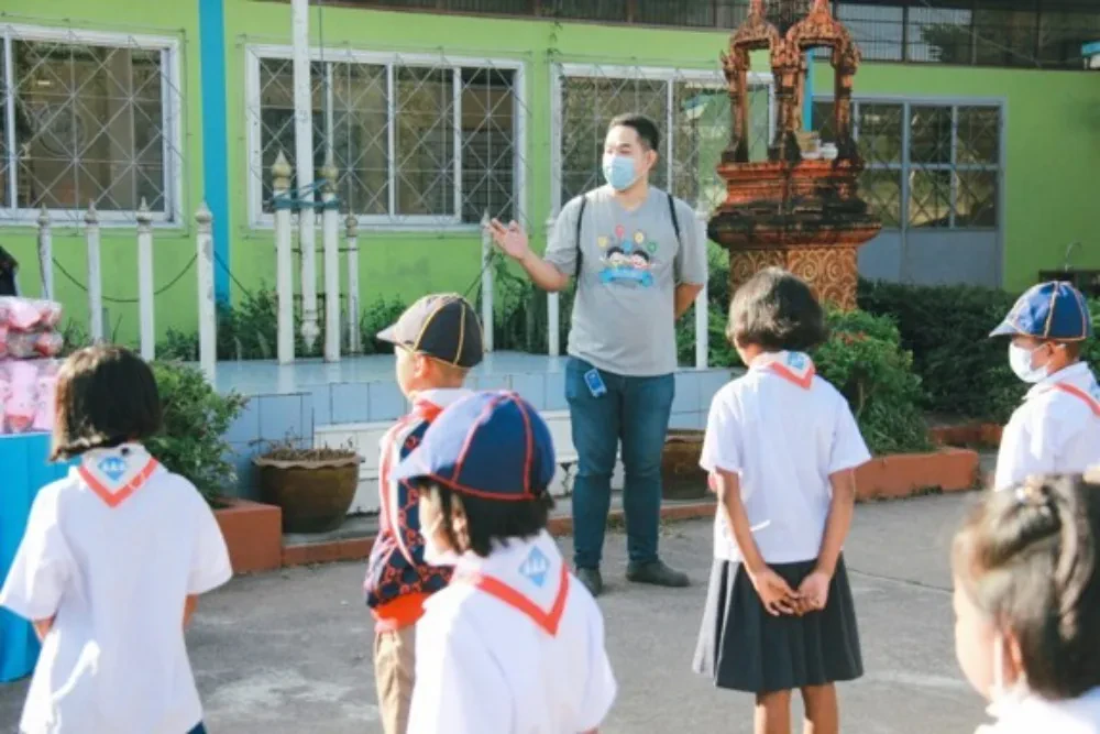 TTW ร่วมกับ ชมรมเรารักแม่น้ำท่าจีน จังหวัดนครปฐม ลงพื้นที่ตรวจติดตามผลป่าที่ปลูก ​ โครงการ “1 ล้านกล้า สร้างป่าต้นน้ำ” ประจำปี 2565 ณ อุทยานแห่งชาติทองผาภูมิ