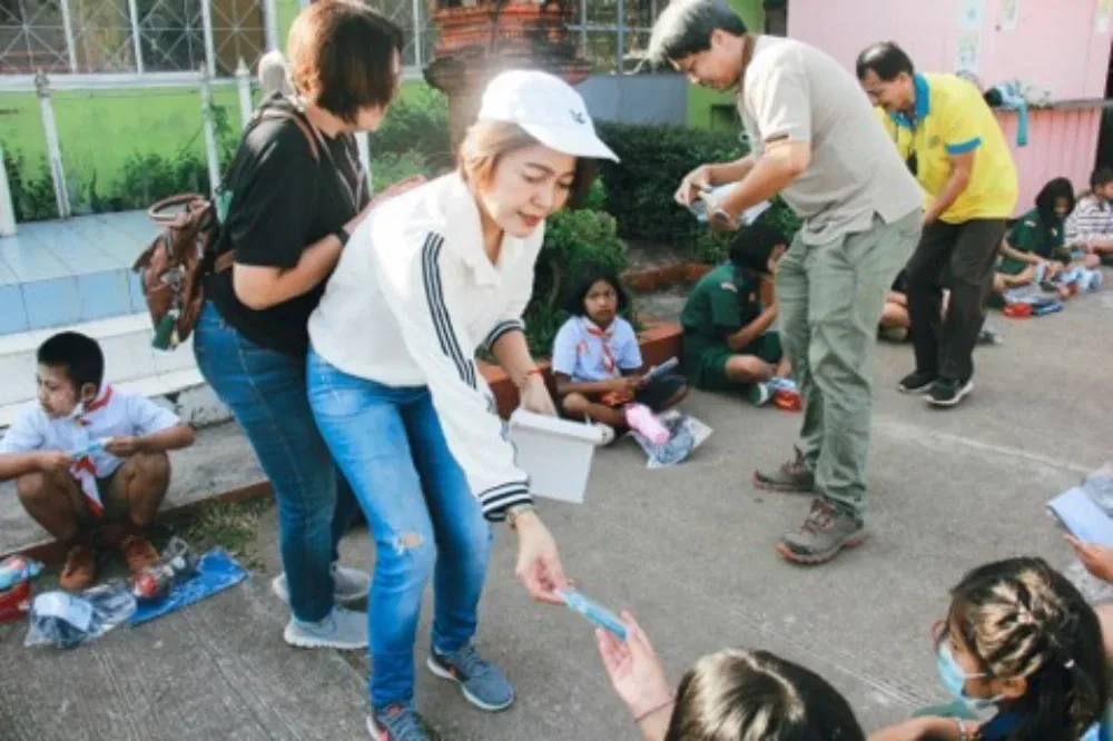 TTW ร่วมกับ ชมรมเรารักแม่น้ำท่าจีน จังหวัดนครปฐม ลงพื้นที่ตรวจติดตามผลป่าที่ปลูก ​ โครงการ “1 ล้านกล้า สร้างป่าต้นน้ำ” ประจำปี 2565 ณ อุทยานแห่งชาติทองผาภูมิ