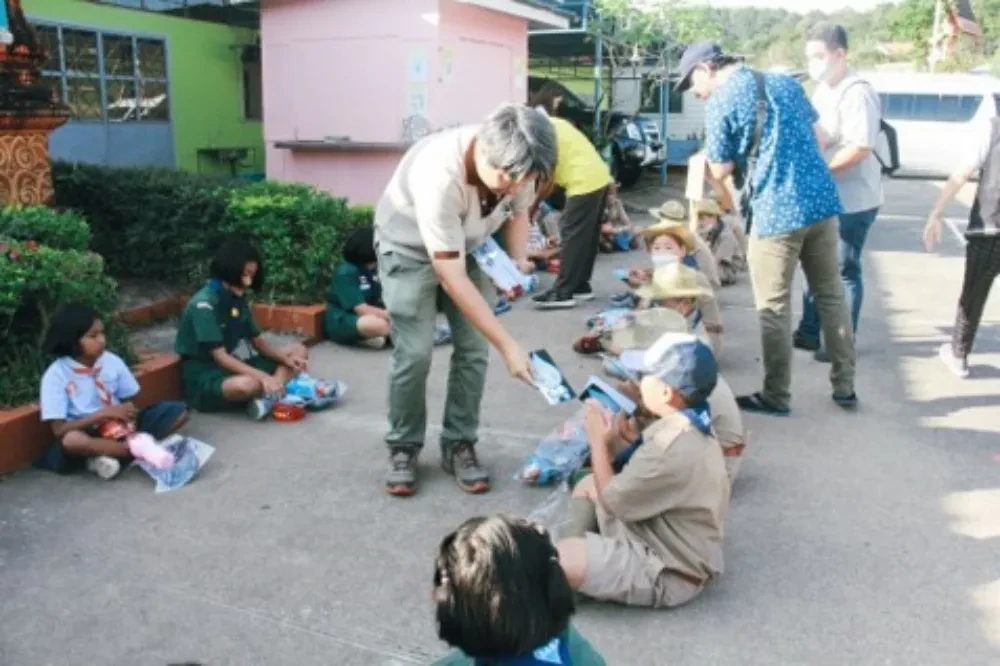 TTW ร่วมกับ ชมรมเรารักแม่น้ำท่าจีน จังหวัดนครปฐม ลงพื้นที่ตรวจติดตามผลป่าที่ปลูก ​ โครงการ “1 ล้านกล้า สร้างป่าต้นน้ำ” ประจำปี 2565 ณ อุทยานแห่งชาติทองผาภูมิ