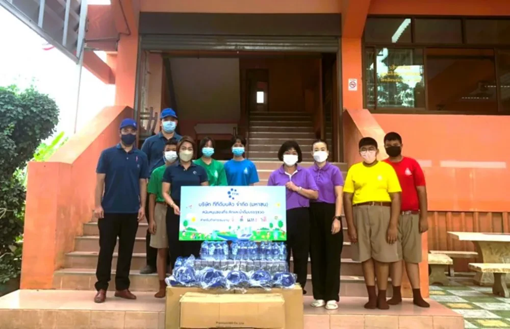 TTW sponsors souvenirs and bottled drinking water for"National Children's Day" of the year 2023