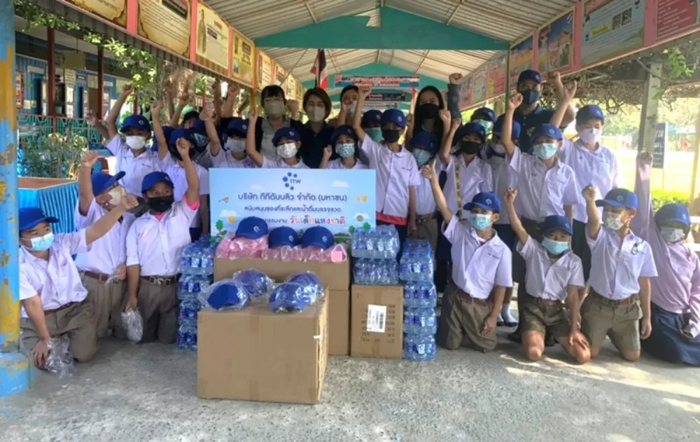 TTW sponsors souvenirs and bottled drinking water for"National Children's Day" of the year 2023