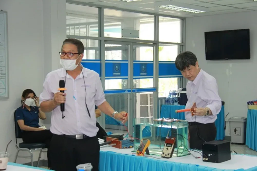 TTW สนับสนุนการจัดอบรมเชิงปฎิบัติการ "หลักสูตรระบบป้องกันการกัดกร่อนสนิมในเส้นท่อ (CP) ประจำปี 2566" ให้แก่ การประปาส่วนภูมิภาคในเขตพื้นที่จังหวัดนครปฐม-สมุทรสาคร