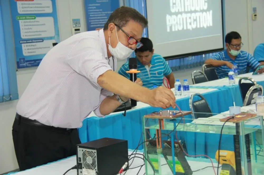 TTW สนับสนุนการจัดอบรมเชิงปฎิบัติการ "หลักสูตรระบบป้องกันการกัดกร่อนสนิมในเส้นท่อ (CP) ประจำปี 2566" ให้แก่ การประปาส่วนภูมิภาคในเขตพื้นที่จังหวัดนครปฐม-สมุทรสาคร