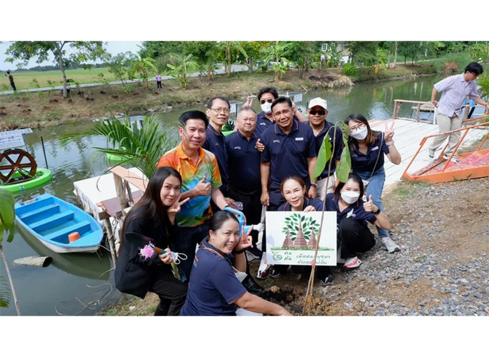 TTW is part of the activity. The Project “Khlong Suay, Nam Sai @Bang Pa-In” promotes the conservation of water sources to improve the well-being of the surrounding communities, along with the Bang Pa-In Industrial Estate
