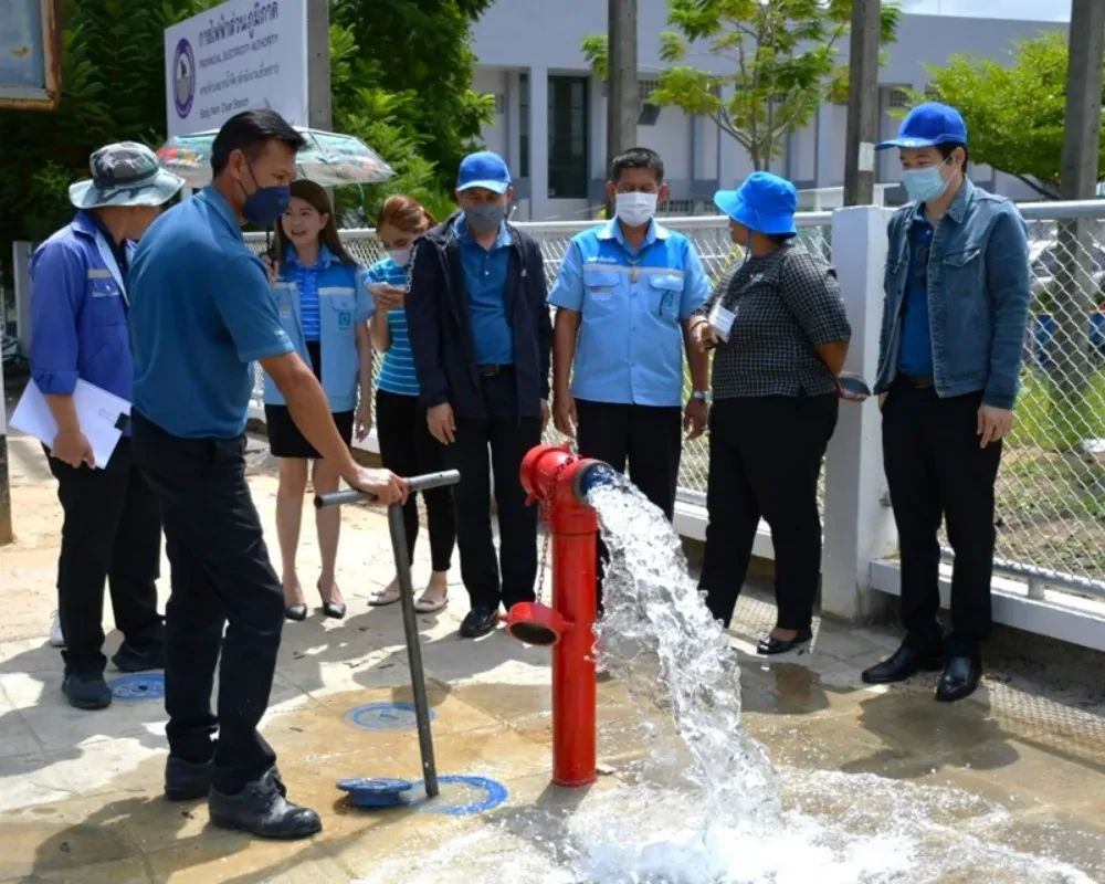 TTW สนับสนุนการวางท่อเสริมประสิทธิภาพการจ่ายน้ำประปา ให้กับการประปาส่วนภูมิภาค สาขาสมุทรสาคร