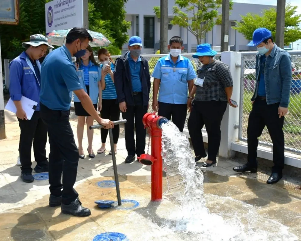 TTW สนับสนุนการวางท่อเสริมประสิทธิภาพการจ่ายน้ำประปา ให้กับการประปาส่วนภูมิภาค สาขาสมุทรสาคร