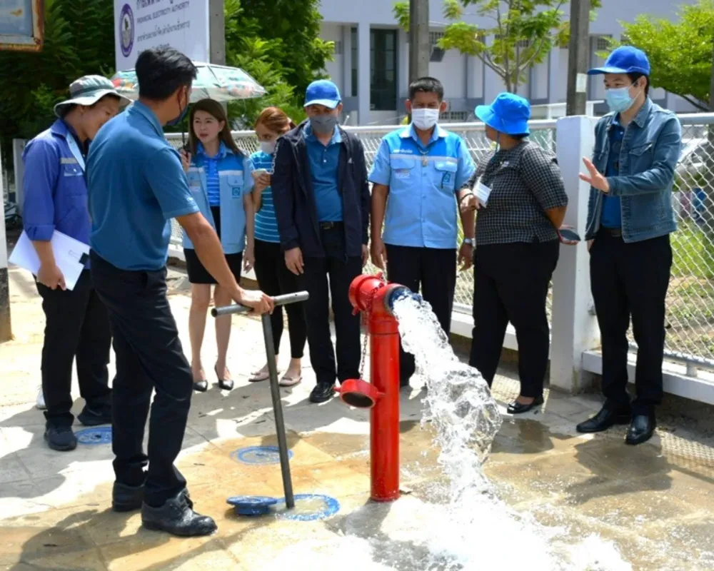 TTW สนับสนุนการวางท่อเสริมประสิทธิภาพการจ่ายน้ำประปา ให้กับการประปาส่วนภูมิภาค สาขาสมุทรสาคร