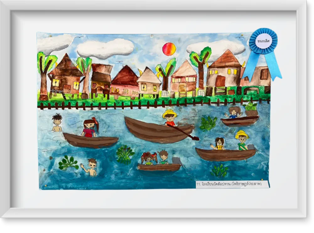 TTW collaborates with the We Love Tha Chin River Club in Nakhon Pathom Province to organize activities on National Youth Day and National River and Canal Conservation Day in 2023. These events aim to raise awareness among the younger generation about the value of rivers and canals