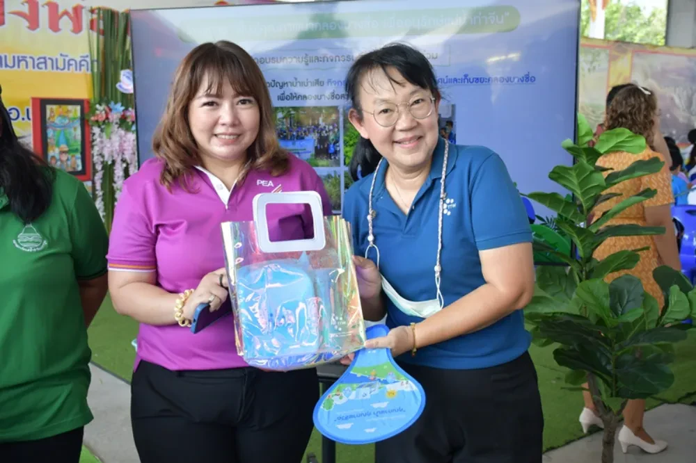 TTW collaborates with the We Love Tha Chin River Club in Nakhon Pathom Province to organize activities on National Youth Day and National River and Canal Conservation Day in 2023. These events aim to raise awareness among the younger generation about the value of rivers and canals