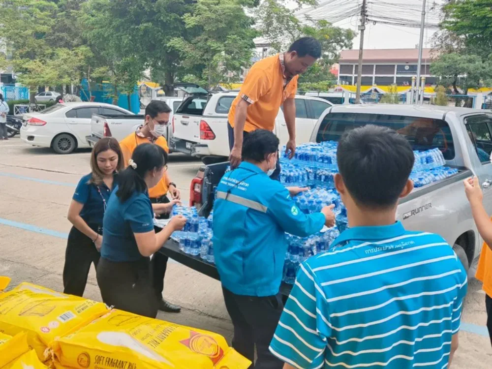 TTW ร่วมกับ กปภ.สาขาสมุทรสาคร ส่งมอบน้ำใจช่วยเหลือแรงงานไทยที่ได้รับผลกระทบจากสถานการณ์ความไม่สงบในประเทศอิสราเอล