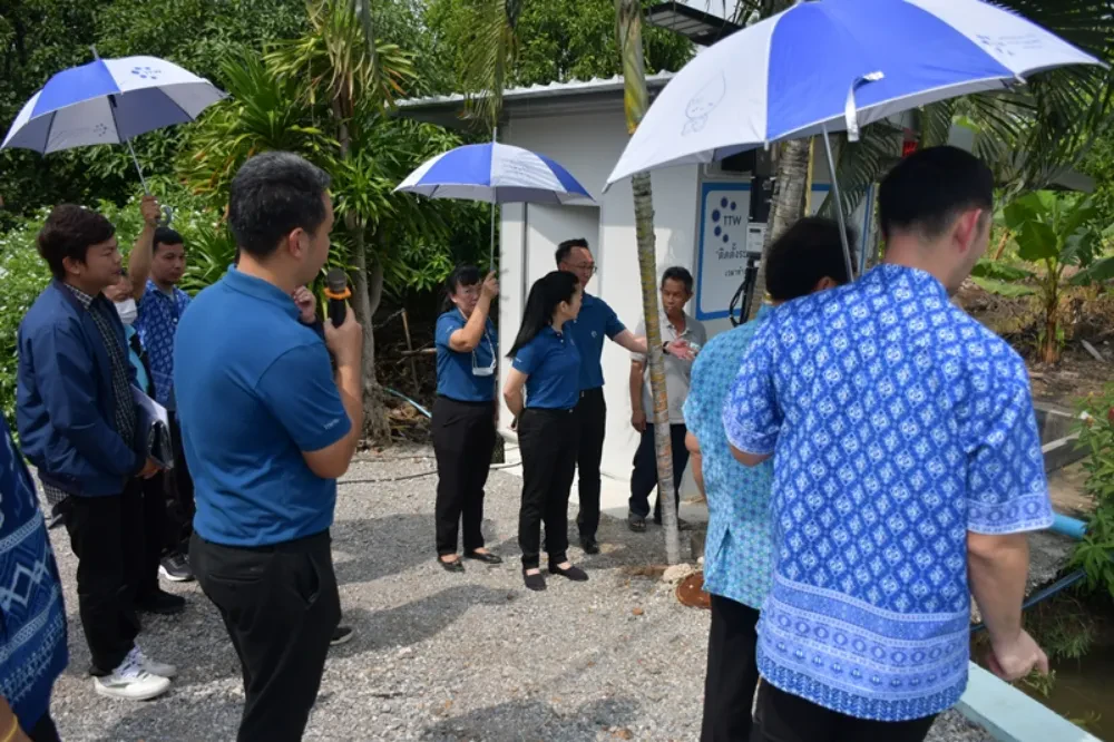 TTW จัดพิธีส่งมอบโครงการ “ฟื้นฟูคุณภาพน้ำคลองบางซื่อ เพื่ออนุรักษ์แม่น้ำท่าจีน” ให้แก่ เทศบาลเมืองไร่ขิง