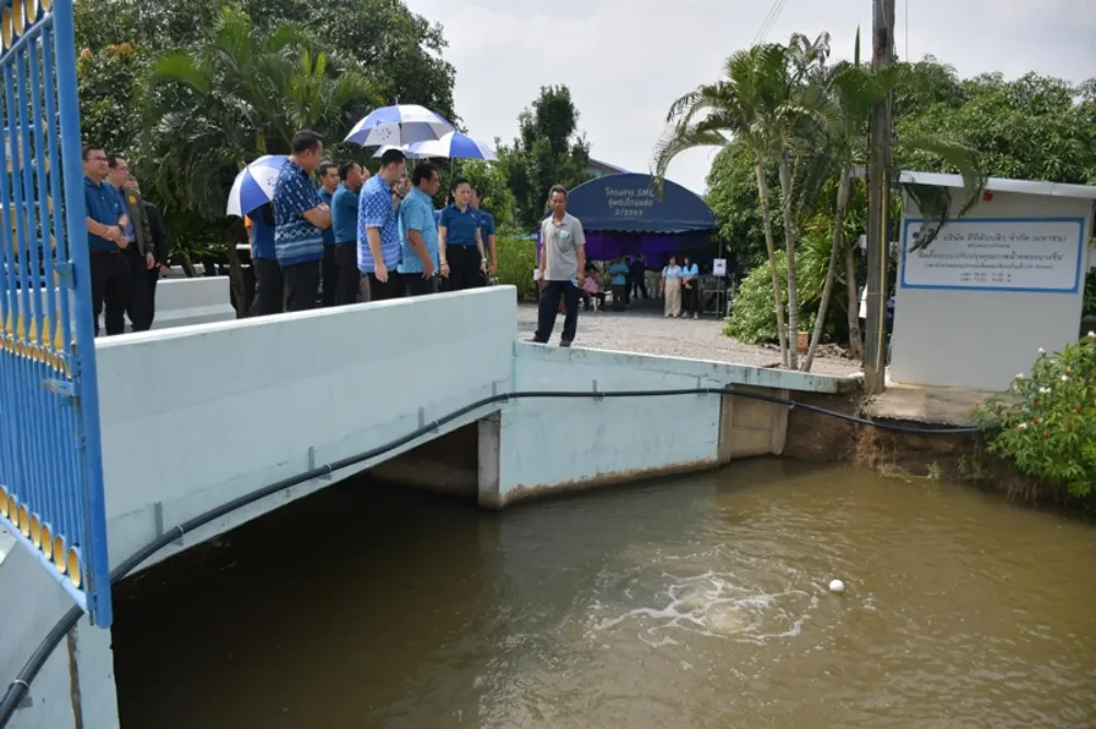 TTW จัดพิธีส่งมอบโครงการ “ฟื้นฟูคุณภาพน้ำคลองบางซื่อ เพื่ออนุรักษ์แม่น้ำท่าจีน” ให้แก่ เทศบาลเมืองไร่ขิง