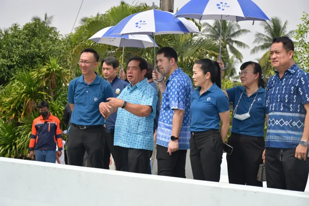 TTW จัดพิธีส่งมอบโครงการ “ฟื้นฟูคุณภาพน้ำคลองบางซื่อ เพื่ออนุรักษ์แม่น้ำท่าจีน” ให้แก่ เทศบาลเมืองไร่ขิง