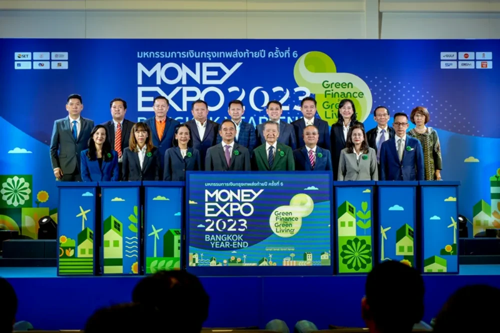 TTW ร่วมกับ CK Group ออกบูธนิทรรศการ งานมหกรรมการเงินกรุงเทพ Money Expo 2023 Bangkok Year-End ภายใต้แนวคิด “Green Finance for Green Living การเงินสีเขียว เพื่อชีวิตสีเขียว” เปิดโลกกว้างทางการเงินการลงทุนในยุคดิจิทัลอย่างยั่งยืน