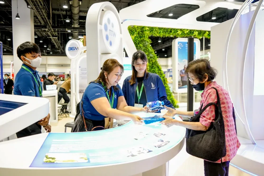 TTW ร่วมกับ CK Group ออกบูธนิทรรศการ งานมหกรรมการเงินกรุงเทพ Money Expo 2023 Bangkok Year-End ภายใต้แนวคิด “Green Finance for Green Living การเงินสีเขียว เพื่อชีวิตสีเขียว” เปิดโลกกว้างทางการเงินการลงทุนในยุคดิจิทัลอย่างยั่งยืน