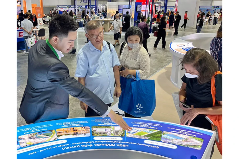 TTW ร่วมกับ CK Group ออกบูธนิทรรศการ งานมหกรรมการเงินกรุงเทพ Money Expo 2023 Bangkok Year-End ภายใต้แนวคิด “Green Finance for Green Living การเงินสีเขียว เพื่อชีวิตสีเขียว” เปิดโลกกว้างทางการเงินการลงทุนในยุคดิจิทัลอย่างยั่งยืน