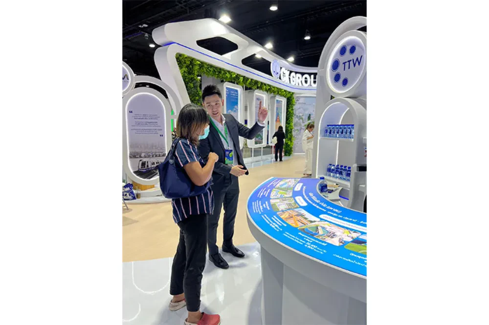 TTW ร่วมกับ CK Group ออกบูธนิทรรศการ งานมหกรรมการเงินกรุงเทพ Money Expo 2023 Bangkok Year-End ภายใต้แนวคิด “Green Finance for Green Living การเงินสีเขียว เพื่อชีวิตสีเขียว” เปิดโลกกว้างทางการเงินการลงทุนในยุคดิจิทัลอย่างยั่งยืน