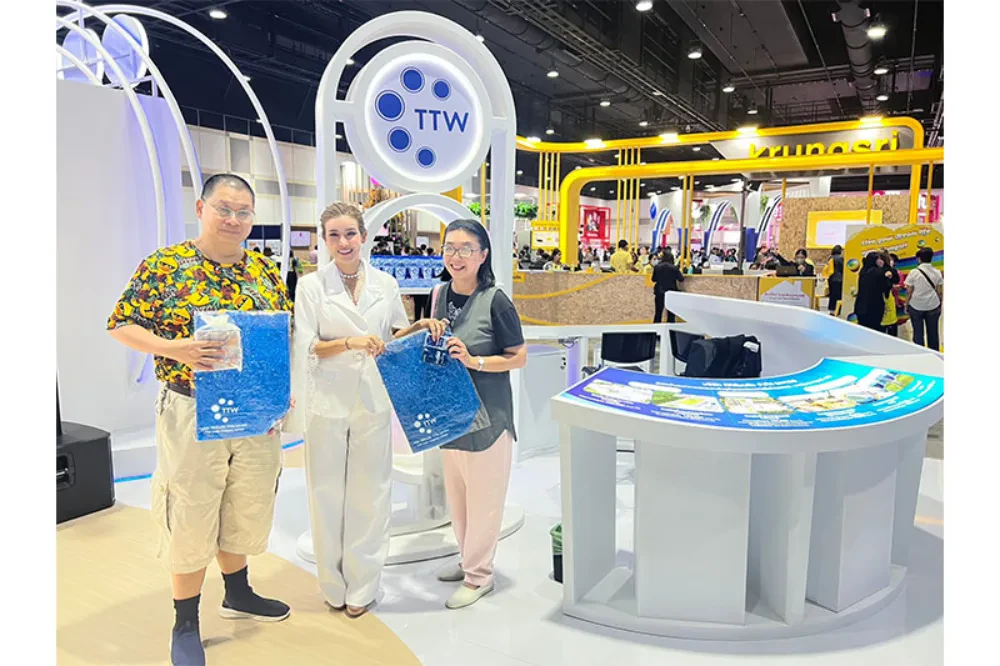 TTW ร่วมกับ CK Group ออกบูธนิทรรศการ งานมหกรรมการเงินกรุงเทพ Money Expo 2023 Bangkok Year-End ภายใต้แนวคิด “Green Finance for Green Living การเงินสีเขียว เพื่อชีวิตสีเขียว” เปิดโลกกว้างทางการเงินการลงทุนในยุคดิจิทัลอย่างยั่งยืน