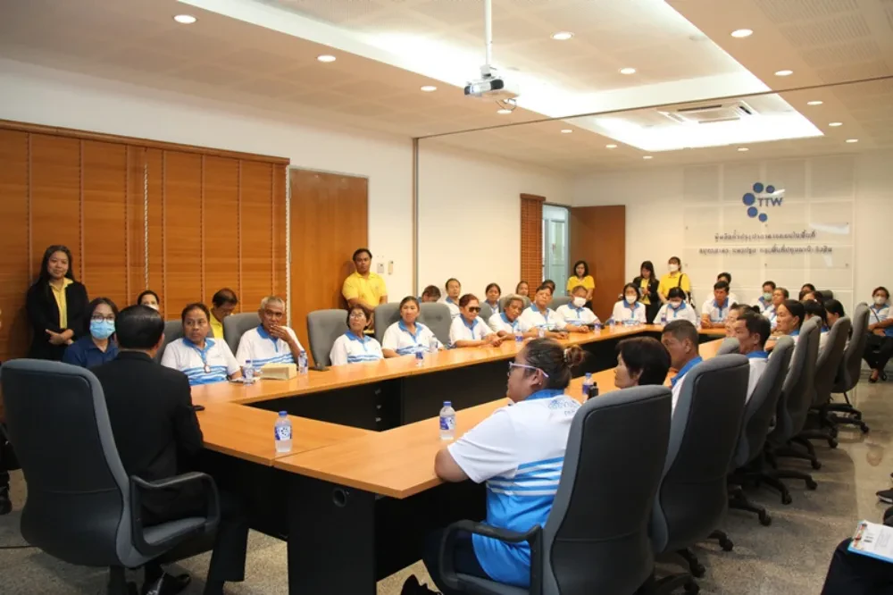 TTW ร่วมกับการประปาส่วนภูมิภาคเขต 3 ดำเนินโครงการเครือข่ายอาสา กปภ. ส่งเสริมความรู้เรื่องกระบวนการผลิตน้ำประปา เพื่อนำไปสู่การพัฒนาร่วมกันอย่างยั่งยืน