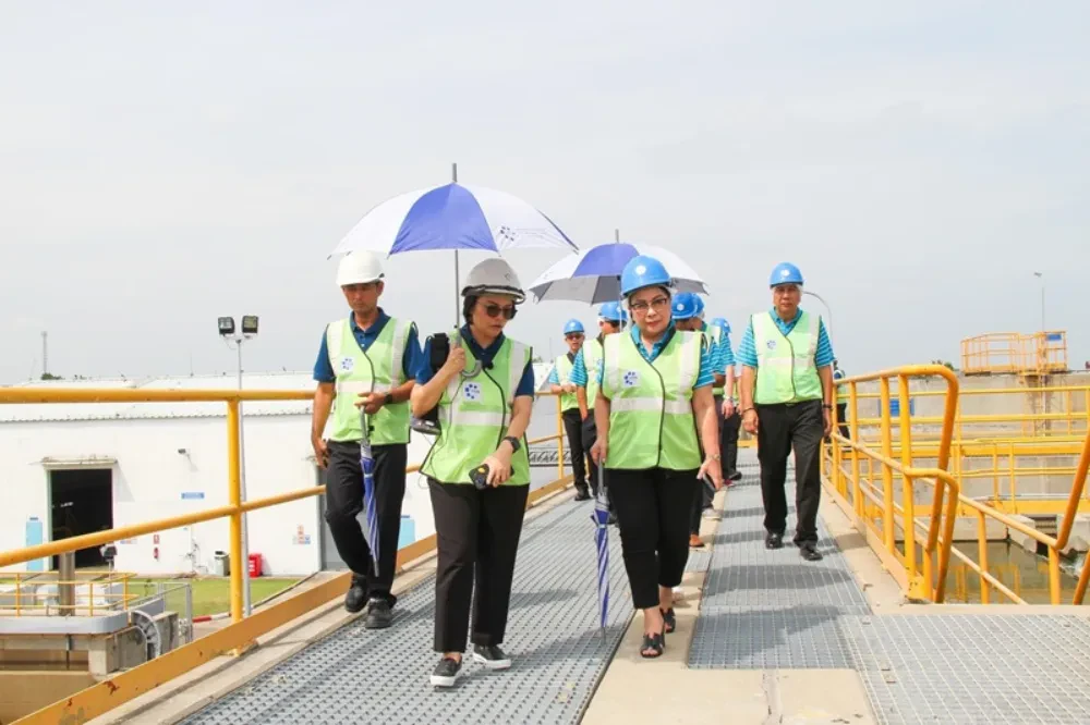 TTW ให้การต้อนรับคณะอนุกรรมการบริหาร และคณะผู้บริหารระดับสูงของการประปาส่วนภูมิภาค