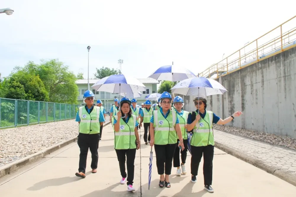 TTW ให้การต้อนรับคณะอนุกรรมการบริหาร และคณะผู้บริหารระดับสูงของการประปาส่วนภูมิภาค