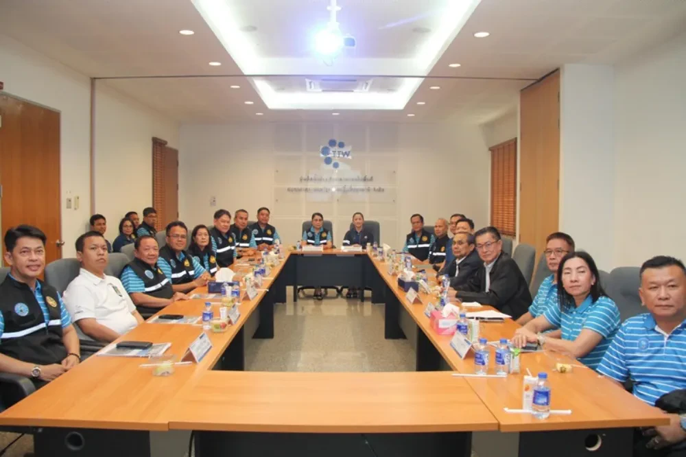 TTW ให้การต้อนรับคณะอนุกรรมการบริหาร และคณะผู้บริหารระดับสูงของการประปาส่วนภูมิภาค