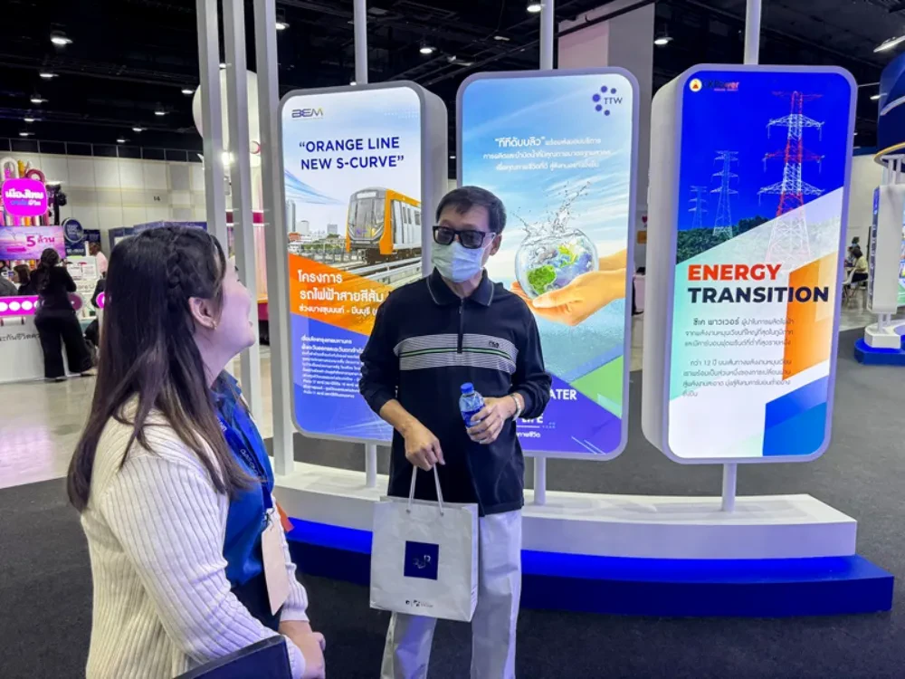 TTW ร่วมกับ CK Group ออกบูธนิทรรศการ งานมหกรรมการเงินกรุงเทพ Money Expo 2024 Bangkok Year-End ภายใต้แนวคิด “Digital Finance For All การเงินดิจิทัล เพื่อทุกคน” สอดรับกับนโยบายการเงินของภาครัฐและธนาคารแห่งประเทศไทย