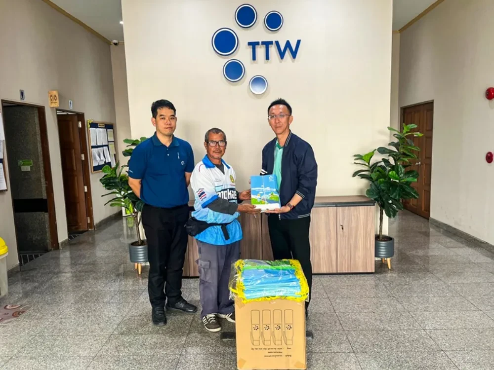 TTW สนับสนุนจักรยาน ของที่ระลึก และน้ำดื่มให้กับโรงเรียนในเขตพื้นที่บริการ สำหรับกิจกรรม “วันเด็กแห่งชาติ ประจำปี 2568” ส่งต่อการให้อย่างสร้างสรรค์ สร้างคุณค่าให้เยาวชนของชาติ