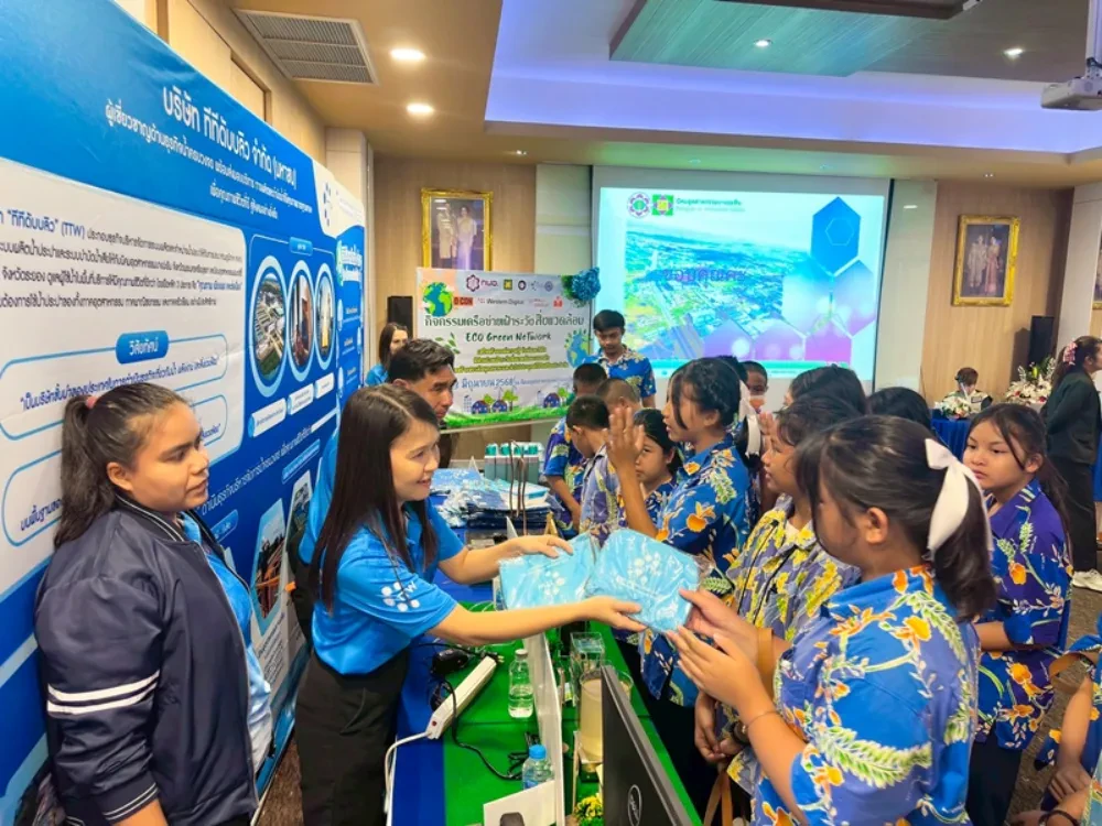 TTW joins in the activity of “ECO Green Networks” to enhance knowledge, preserve and care for the environment for youths around Bang Pa-in Industrial Estate