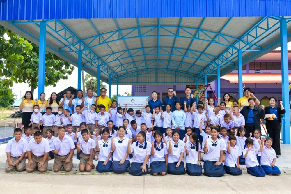 TTW ร่วมสนับสนุนการก่อสร้างรั้วอาคารศูนย์เด็กเล็กให้แก่ศูนย์พัฒนาเด็กเล็ก ตำบลบางระกำ และสนับสนุนโครงการปรับปรุงพื้นที่หลังคาและซ่อมแซมเครื่องเล่นสนามเด็กเล่น เพื่อเพิ่มความสุขในการเรียนรู้ให้แก่โรงเรียนวัดสุขวัฒนาราม