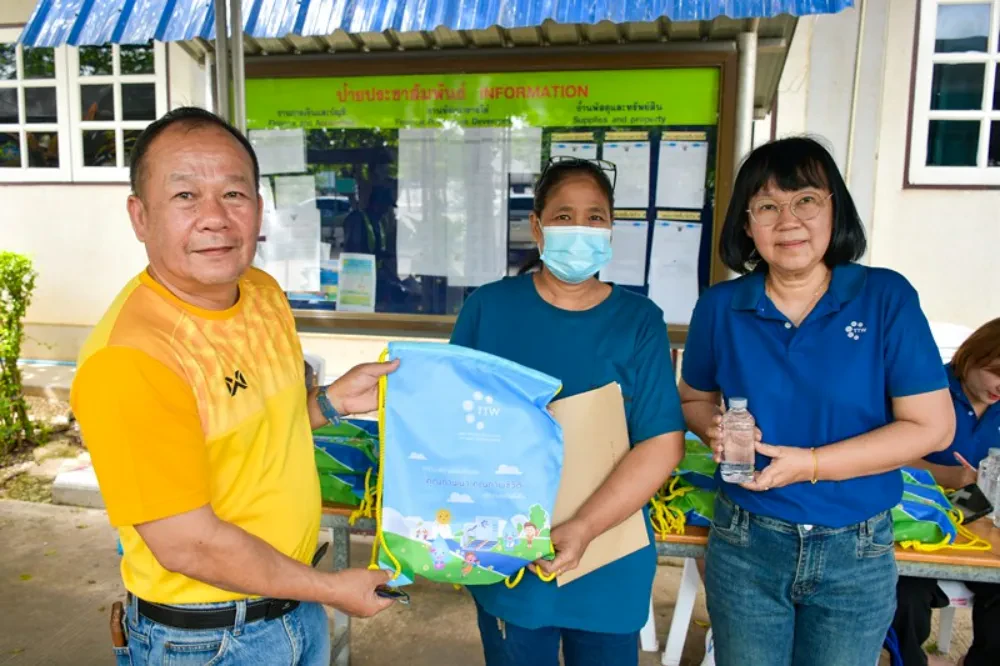 TTW ร่วมกับการประปาส่วนภูมิภาคเขต 3 และเทศบาลไร่ขิง จัดงานส่งมอบ-รับมอบ การรับโอนระบบประปาเทศบาลเมืองไร่ขิง ส่งเสริมให้ประชาชนมีน้ำประปาที่สะอาดไว้อุปโภคบริโภคอย่างทั่วถึง