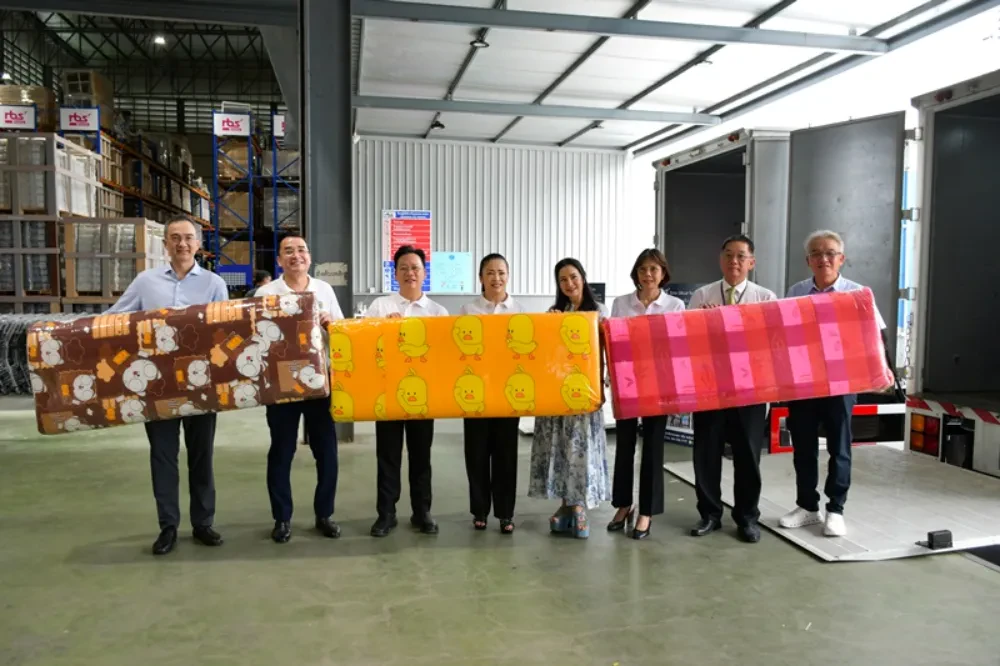 TTW ร่วมกับคณะผู้บริหารบริษัทชั้นนำ ผนึกกำลังส่งมอบสิ่งของบรรเทาทุกข์ช่วยเหลือประชาชนที่อพยพจากเหตุการณ์ไม่สงบชายแดนไทย-กัมพูชา